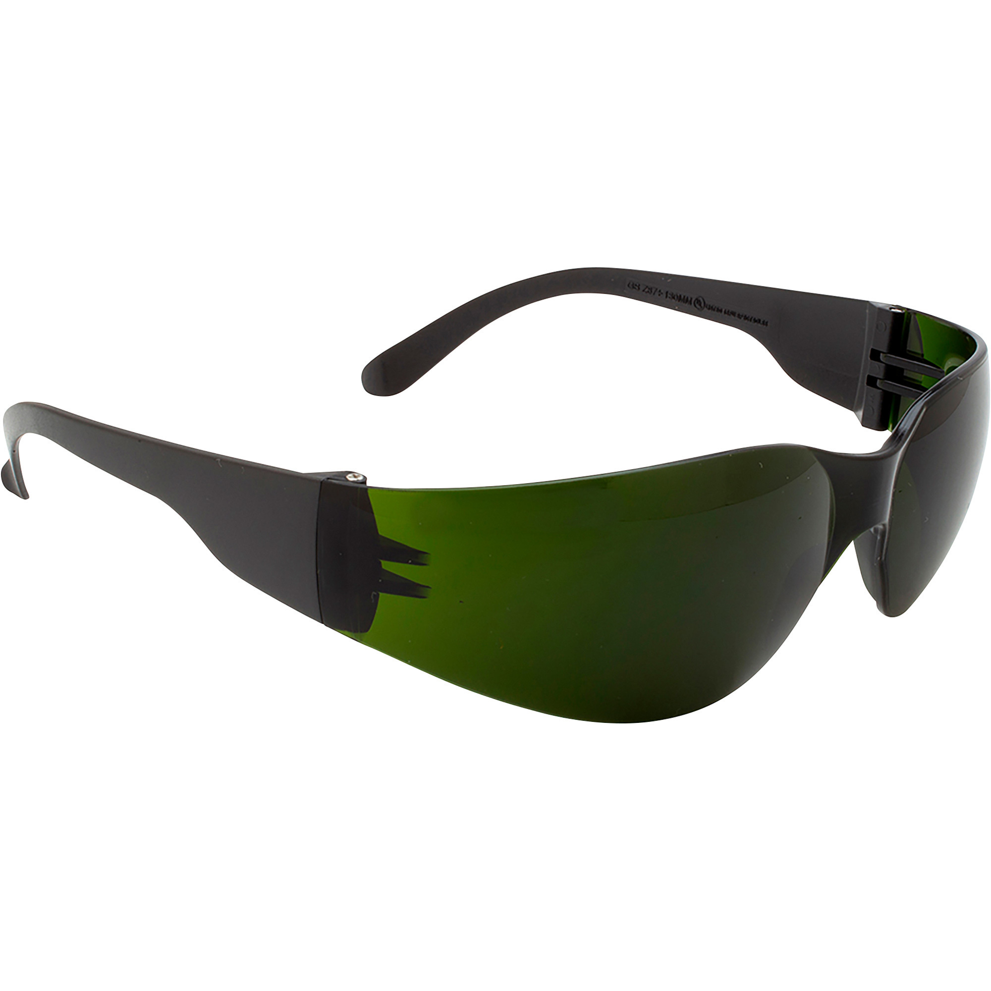 Lincoln Electric Protective Safety Glasses, Black Frame, IR Shade 5 Lens, Model# K3688-1